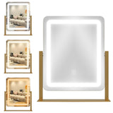 Makeup Mirror LED Light with 3-Color Lighting and Dimmable Gold