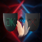 LED Gesture Sensing Mask with 50 Pattern Light Effects for Halloween Parties