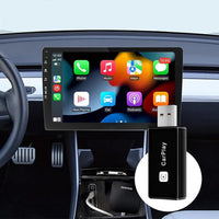 2-in-1 Wireless Car  Dongle Connect Box Plug and Play USB Apple Carplay Android Auto Adapter