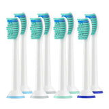 8Pcs Replacement Toothbrush Heads Compatible With Philips HX3 HX6 HX8 HX9 Series
