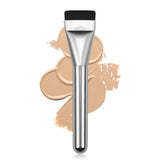 4 PCS Flat Foundation Brush Makeup Brush Spatula Facial Brush for Liquid Foundation