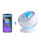 16 Color Aurora Projector with Bluetooth Speaker Rechargeable for Car Camping