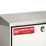 10 PCS Self Adhesive No Junk Mail Mailbox Stickers for Home and Office
