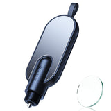 2-in-1 Car Emergency Escape Tool with Glass Breaker and Belt Cutter Black