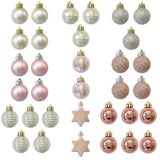 33Pcs Christmas Tree Baubles – Decorations for Holiday Party and Wedding