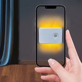 4Pcs Motion Sensor Night Lights for Stairs Indoor Hallway Stairway Bathroom Warm White