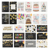 24 Pack Blank Birthday Cards with Envelopes