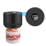 Electric Mason Jar Vacuum Sealer Kit Rechargeable Vacuum Sealer for Wide Regular Mouth Jars