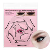 4 Sheets Eyeliner Stencil Quick Makeup Guide for Makeup