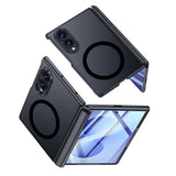 Case for Samsung Galaxy Z Fold8 with Screen Protector Hinge Cover Black