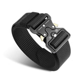 Nylon Tactical Belt Quick-Release for Outdoor Work Black