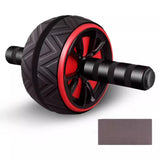 AB Abdominal Roller Wheel Fitness Waist Core Workout Exercise Wheel Home Gym Red
