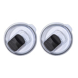 2 PCS Tumbler Replacement Lids for Coffee Mug Travel Cup Medium