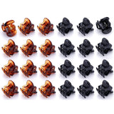 24Pcs Mini Non Slip Claw Clips for Women Stylish Small Hair Clips
