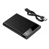 USB 3.1 Portable External Hard Drive Enclosure for SATA SSD HDD