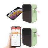 Portable Bluetooth Thermal Label Printer Inkless Sticker Printer for Home Office Green