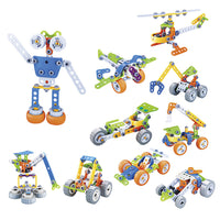 10-in-1 STEM Building Toys for Boys & Girls Ages 4+ – Birthday Gift Set