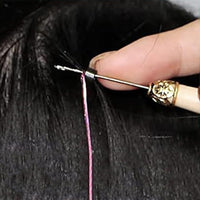 18Pcs Hair Tinsel for Girls 120cm Fairy Heat Resistant Tinsel Hair Extensions for Party Festival Decor