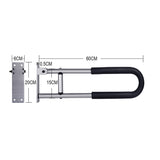 Folding Handicap Grab Bars Rails Toilet Handrails Bathroom Support Rail