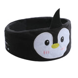 Bluetooth Sleep Eye Mask Travel Wireless Sleeping Music Headband Earphone Black Penguin