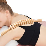 Wooden Massage 12  Roller for Legs and Thighs Handheld Fascia Blaster Tool for Muscle