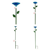 4PCS Bee Watering Station Metal Bee Water Feeder Colorful Bee Bath Bowl For Outdoor