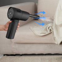 Cordless Air Duster Compressed Dust Blower for Camera Car BBQ Computer Keyboard Cleaning
