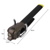 Foldable Car Vehicle Steering Wheel Anti-Theft Devices Security Lock Heavy Duty Black Gold