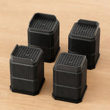 Adjustable Furniture Leg Riser Pads Heavy-Duty Risers for Sofa Bed & Desk