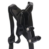 Helmet Chin Mount Holder Motorcycle Strap Quick Release Shockproof Black