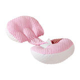 Pregnancy Pillow Side Sleeper Maternity Pillows Waist Leg Support Sleeping Pillow Pink