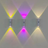 2 PCS RGB Motion Sensor Night Light