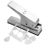 DIY Guitar Picks Punch Mega Pack Custom Pick Maker for Personalized Pick Making Silver