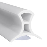 Soft Silicone Water Dam for Shower Suction Cup Reusable Home Barrier