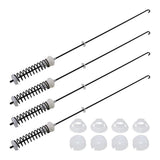 4 Pcs Suspension Rods W10780045 Compatible with Whirlpool Kenmore Amana