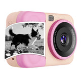 Instant Print Camera S11 48MP with 32GB Card for Boys Girls Pink