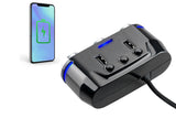 3 Way 12V Multi Socket Car Cigarette Lighter Splitter Dual USB Charger Digital Display