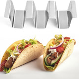 Stainless Steel Taco Holder Stand for 3 Tacos – Oven Grill & Dishwasher Safe