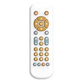 Kids Learning Remote Control Toy with Fun Music Lights and Interactive Play White