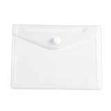 20 Pcs Snap File Bags Clear Horizontal C6 A5 A4 Sizes Office