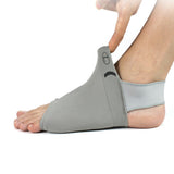 Arch Support Brace Sleeve Foot Wrap for Flat Feet Grey
