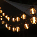 3 PCS Solar LED String Lights with 20 Bulbs Weather Resistance  for Outdoor Decorative