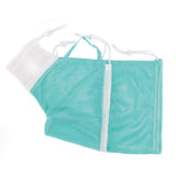 Mesh Cat Grooming Bag Breathable Bathing Restraint for Nail Trimming Green