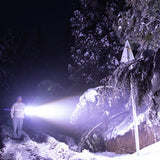 5-Level Adjustable LED Flashlight Rechargeable High Lumens Bright Flashlight for Emergency Camping Home