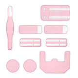 9PCS Reusable Castor Oil Pack Set – Organic Cotton for Neck  Waist & More Pink