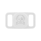 For Apple AirTag Case Silicone Airtag Protective Cover Air Tag Holder White