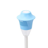 Rechargeable Adjustable Standing LED Bubble Machine for Outdoor Party Blue