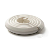 2 PCS 2m Self Adhesive L Shaped NBR Foam Table Edge Guards White