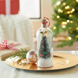 Christmas Tree Message Bottle Ornament Mini Christmas Tree Decor for Family and Friends