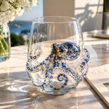 Handcrafted Marine Animal Glass Cup 350ml Unique Sea Creature Glass for Bar Home Style 1
